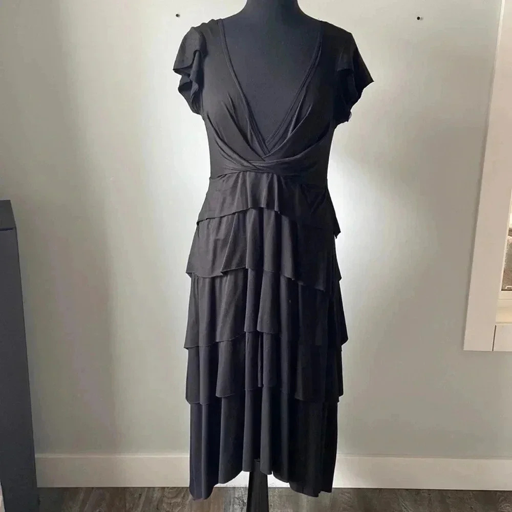 Colleen Eitzen| Cap Sleeve Layered Dress